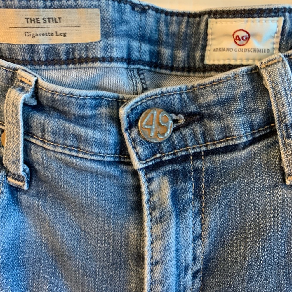 Adriano Goldschmied  AG The Stilt Cigarette Jeans Sz 30R
